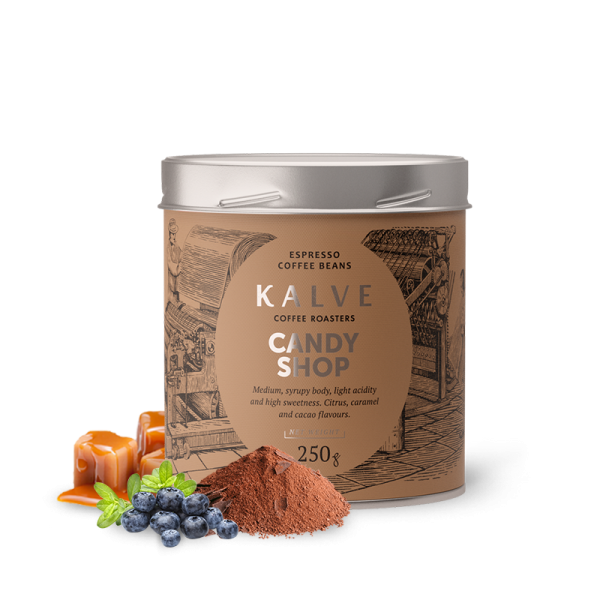Specialty coffee Kalve Coffee Roasters CANDY SHOP ESPRESSO blend