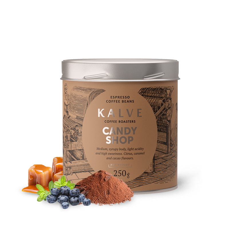 Specialty coffee Kalve Coffee Roasters CANDY SHOP ESPRESSO blend