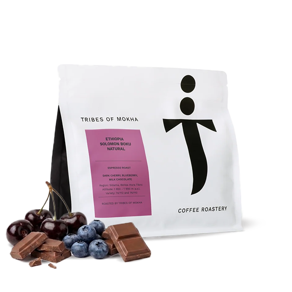 Specialty coffee Tribes of Mokha Roastery Ethiopia SOLOMON BOKU - espresso
