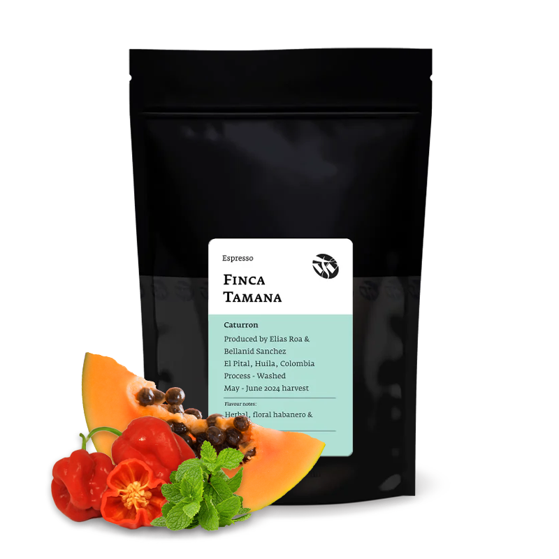 Specialty coffee Tim Wendelboe Colombia FINCA TAMANA - Caturron - espresso