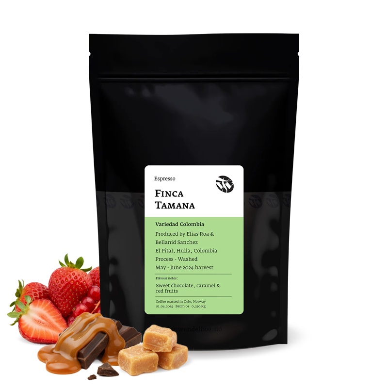 Specialty coffee Tim Wendelboe Colombia FINCA TAMANA - espresso