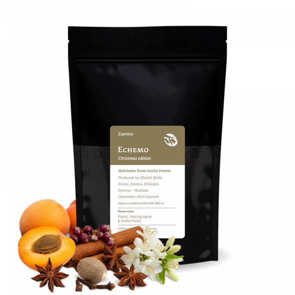 Specialty coffee Tim Wendelboe Ethiopia ECHEMO - Christmas Espresso Edition