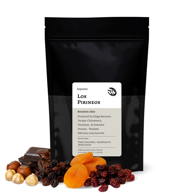 Specialty coffee Tim Wendelboe El Salvador LOS PIRINEOS - Bourbon elite - espresso