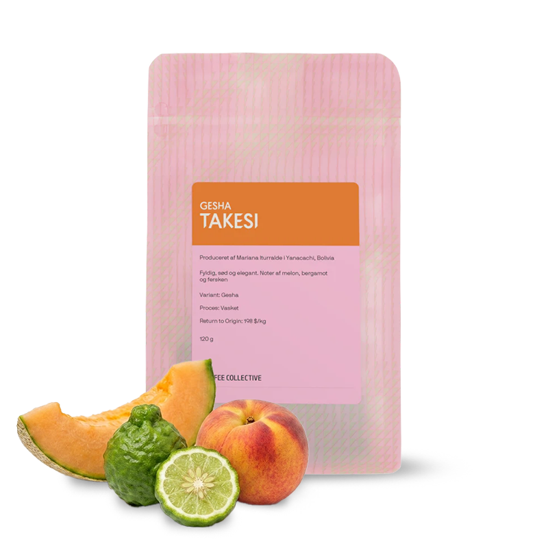 Specialty coffee The Coffee Collective Bolivia TAKESI GESHA - 120g