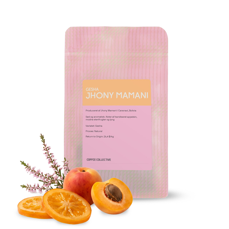Specialty coffee Coffee Collective Bolivia JHONY MAMANI - 200 g