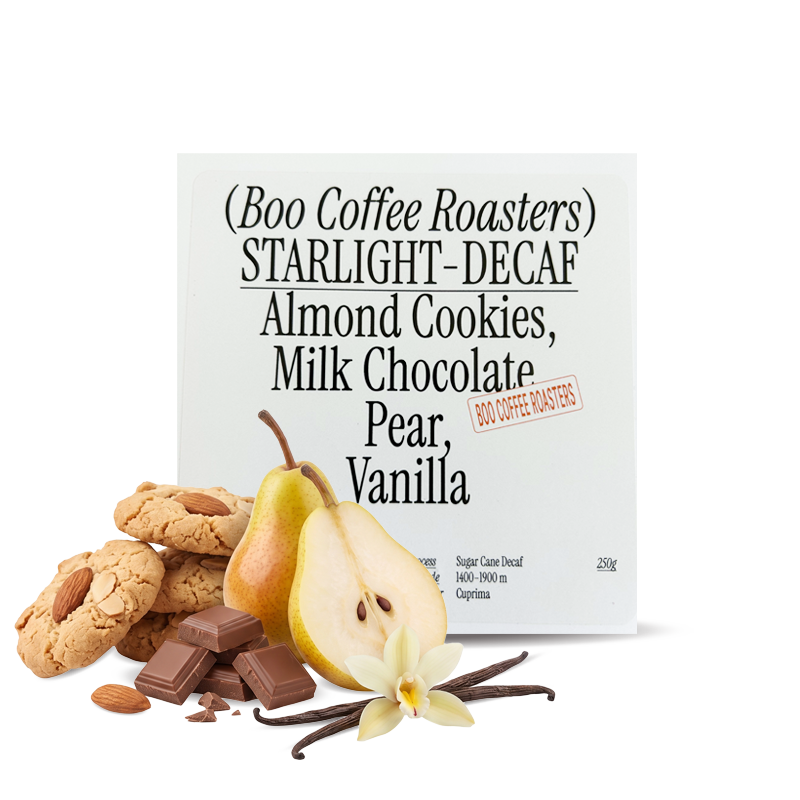 Specialty coffee Boo! Boo! STARLIGHT DECAF - decaffeinated 