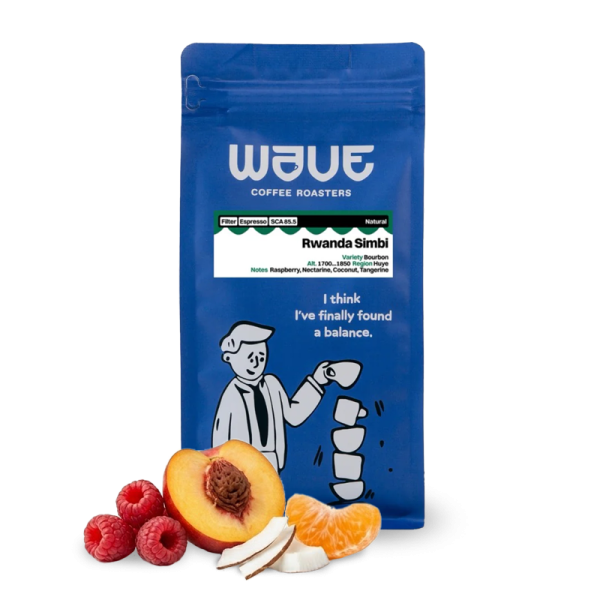 Specialty coffee Wave Coffee Roasters Rwanda SIMBI - espresso