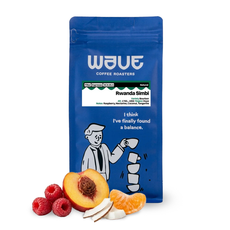 Specialty coffee Wave Coffee Roasters Rwanda SIMBI - espresso