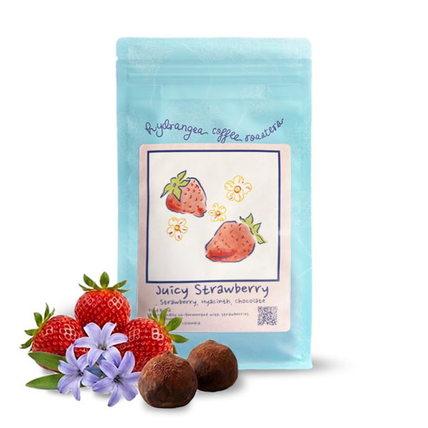 Specialty coffee Hydrangea Coffee Roasters Colombia JUICY STRAWBERRY - 114 g