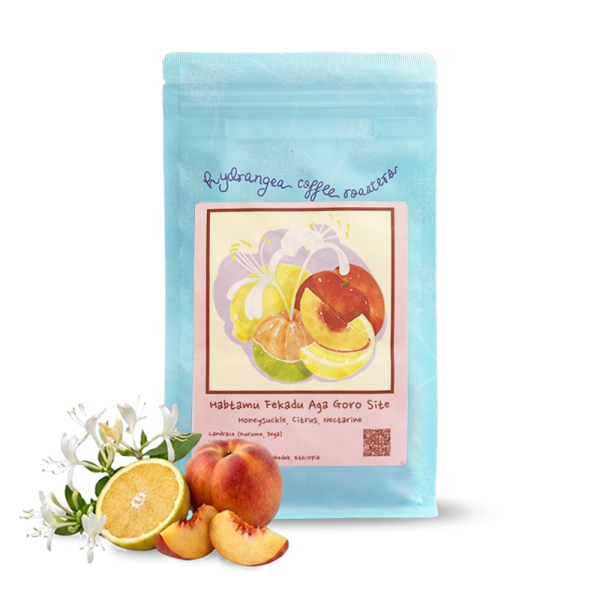 Specialty coffee Hydrangea Coffee Roasters Ethiopia HABTAMU FEKADU AGA - 114 g