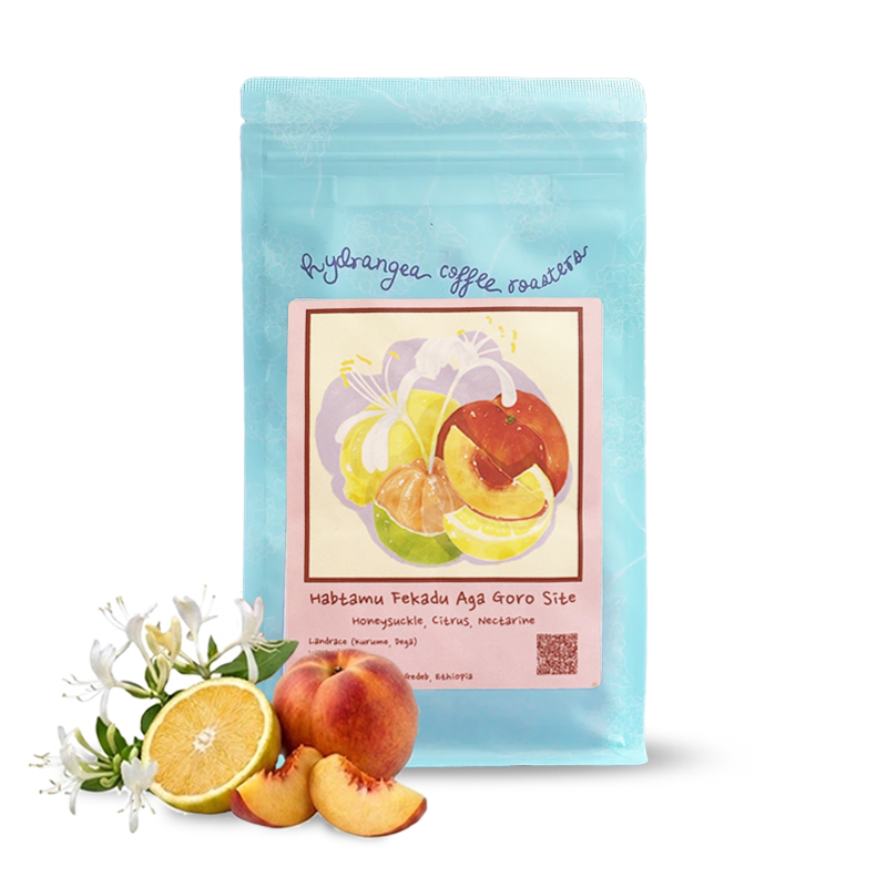 Specialty coffee Hydrangea Coffee Roasters Ethiopia HABTAMU FEKADU AGA - 114 g