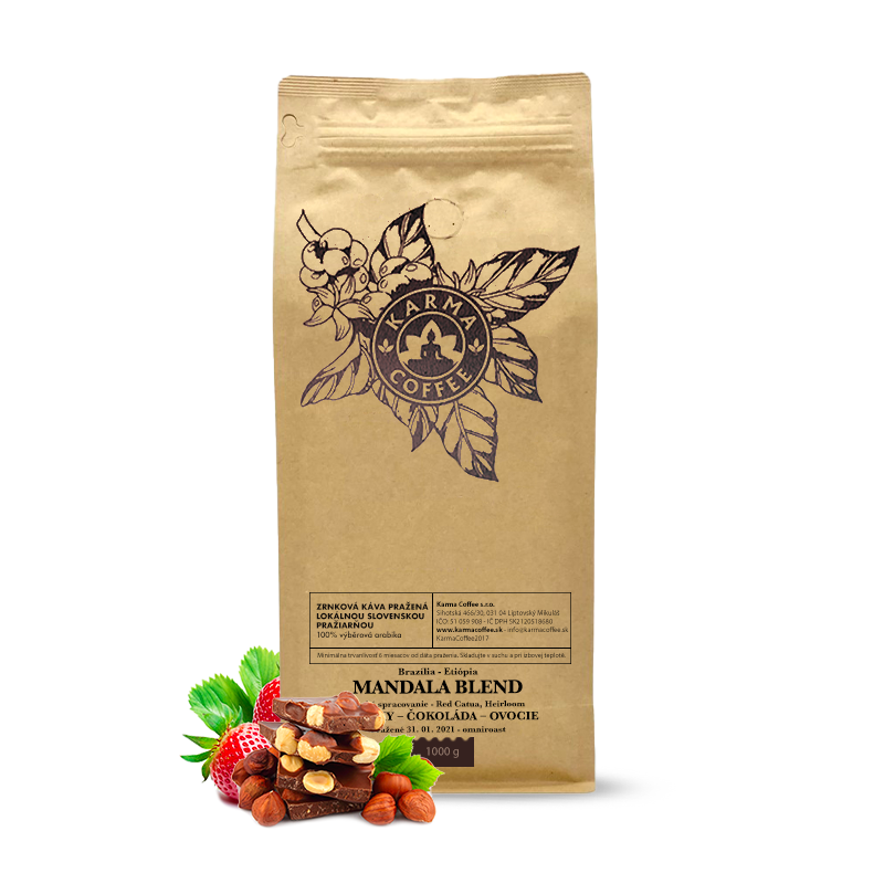 Specialty coffee Karma Coffee Brazil Ethiopia MANDALA BLEND - 1000g