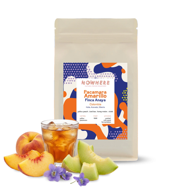 Specialty coffee Nowhere Future Coffee Roasters Colombia FINCA ANAYA - Pacamara Amarillo - 200g