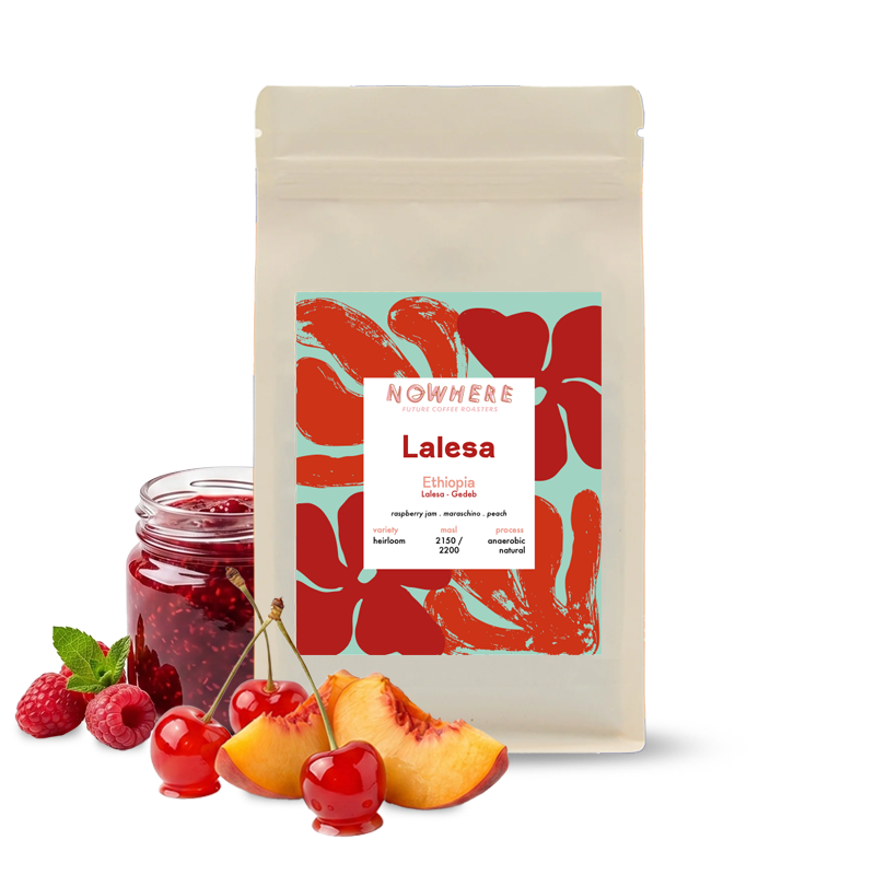 Specialty coffee Nowhere Future Coffee Roasters Ethiopia LALESA - 200 g