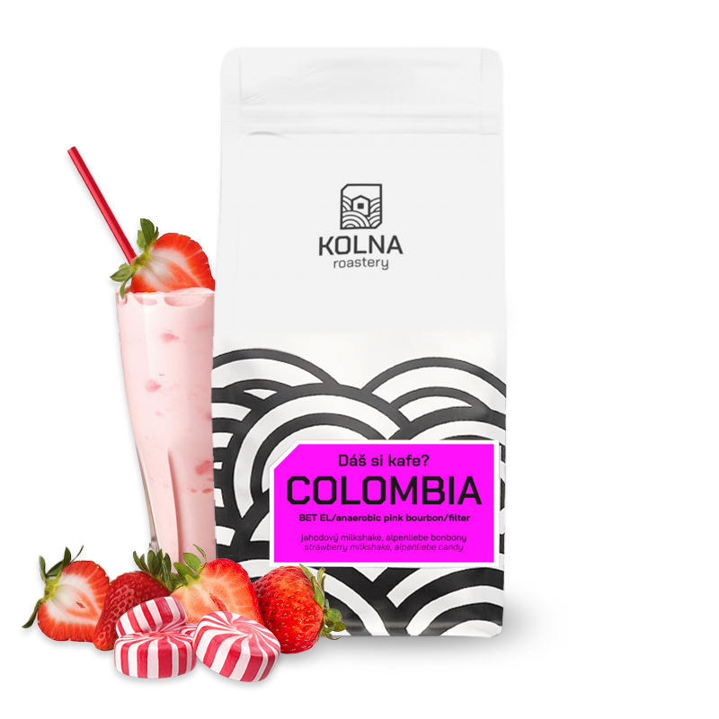 Specialty coffee Kolna Roastery Colombia FINCA BET EL - Pink Bourbon