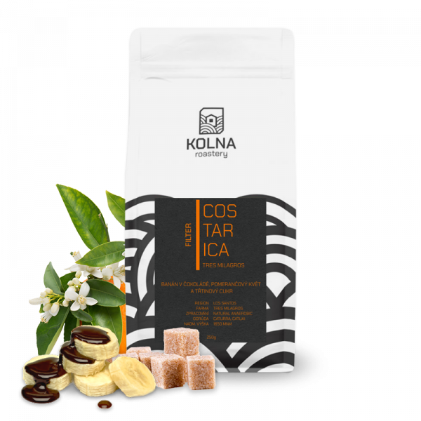 Specialty coffee Kolna Roastery Costa Rica TRES MILAGROS - anaerobic