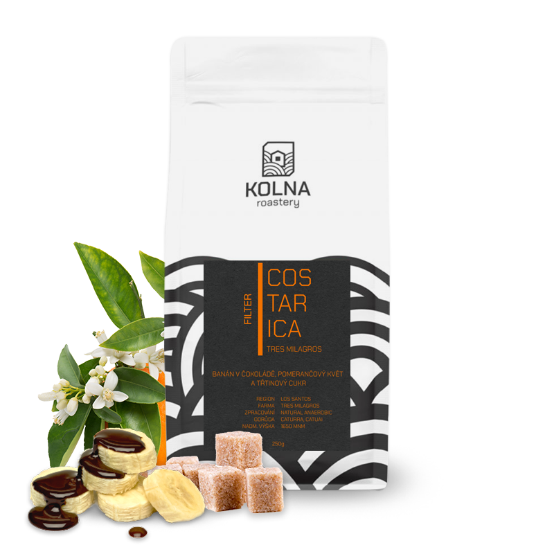 Specialty coffee Kolna Roastery Costa Rica TRES MILAGROS - anaerobic