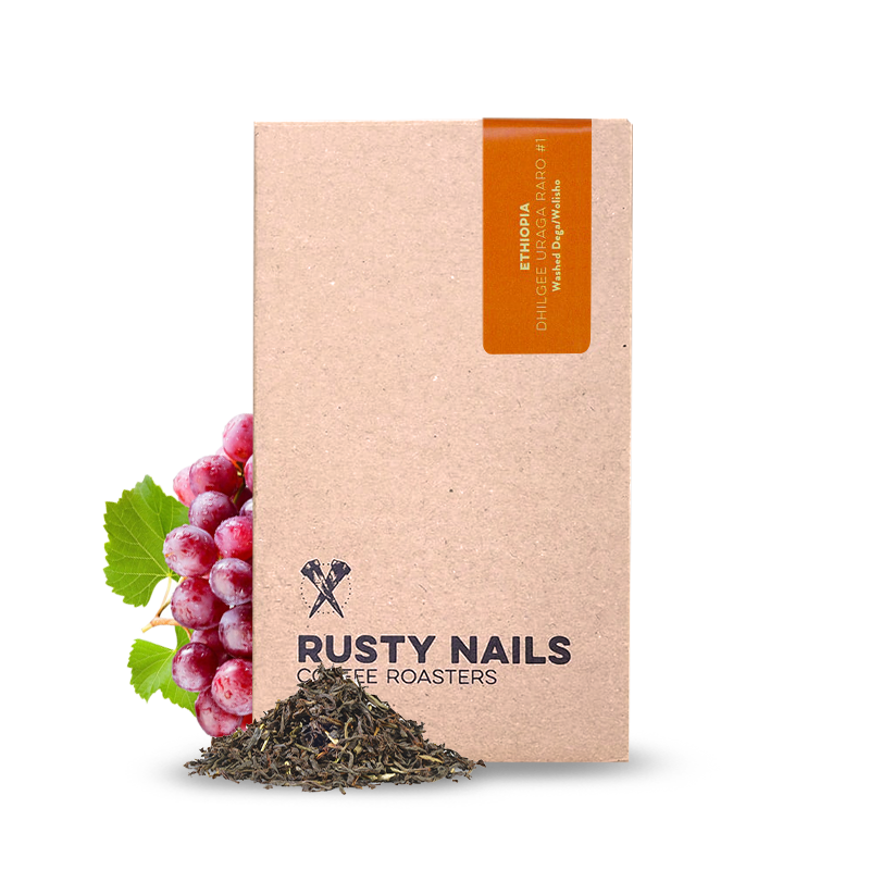 Specialty coffee Rusty Nails Ethiopia DHILGEE URAGA RARO # 1