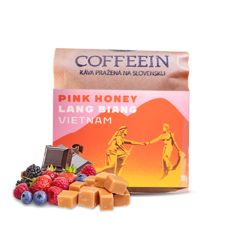 Specialty coffee Coffeein Vietnam LANG BIANG - pink honey