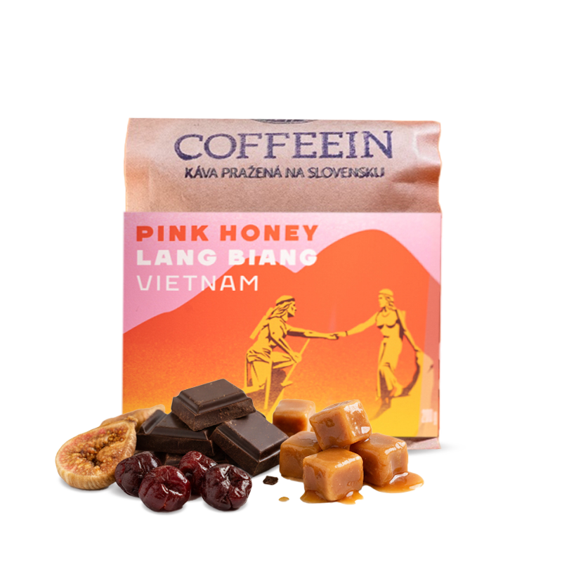 Specialty coffee Coffeein Vietnam LANG BIANG - pink honey