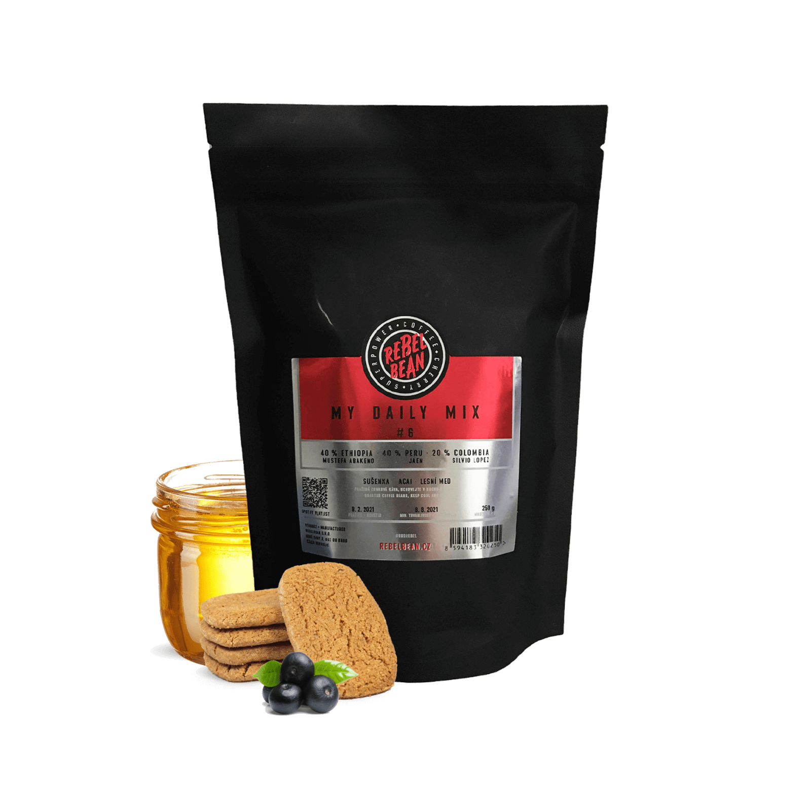 Specialty coffee Rebelbean Etiopie Peru Kolumbie MY DAILY MIX #6