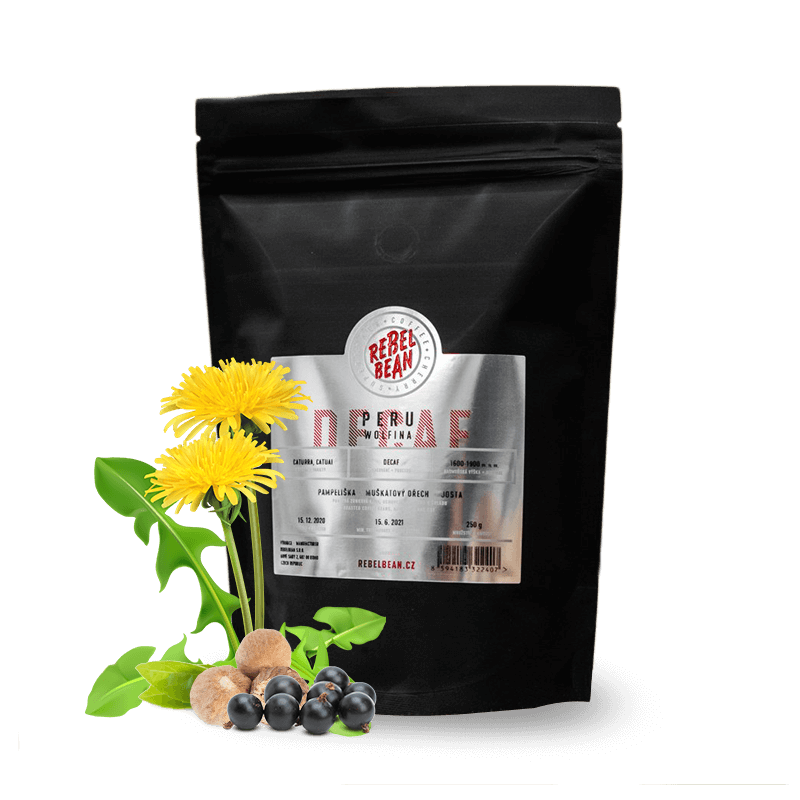 Specialty coffee Rebelbean Peru WOLFINA - bezkofeinová