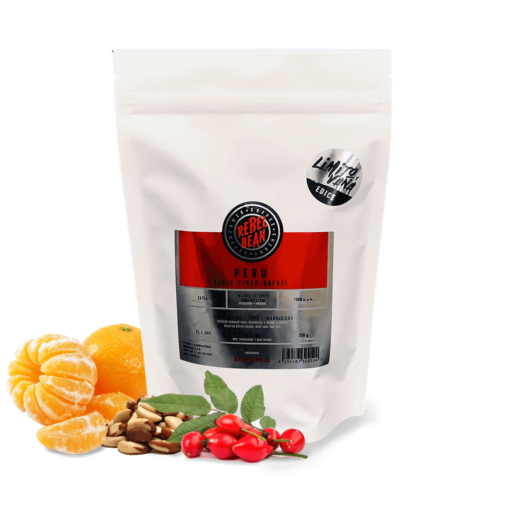 Specialty coffee Rebelbean Peru ELVIS TINEO RAFAEL - extended fermentation