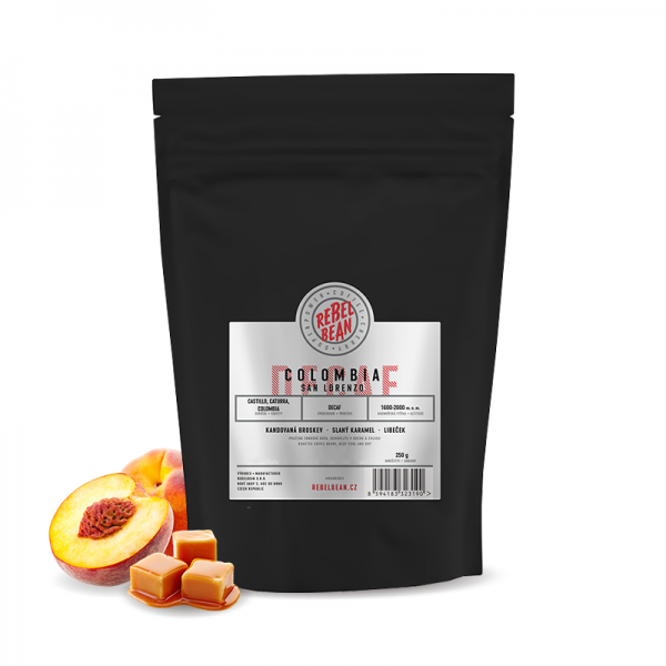 Specialty coffee Rebelbean Colombia SAN LORENZO - decaffeinated