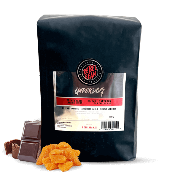Specialty coffee Rebelbean THE UNDERDOG blend - 1000g