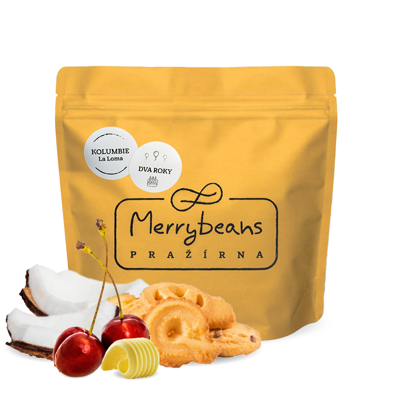 Specialty coffee Merrybeans Colombia LA LOMA - birthday coffee